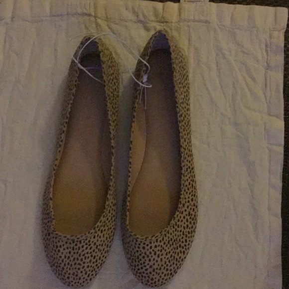 Leopard ballerina flats - Picture 1 of 3